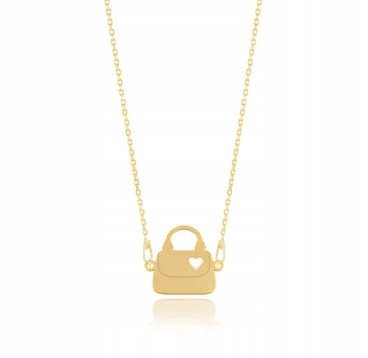Naszyjnik celebrytka TOREBKA + GRAWER 925