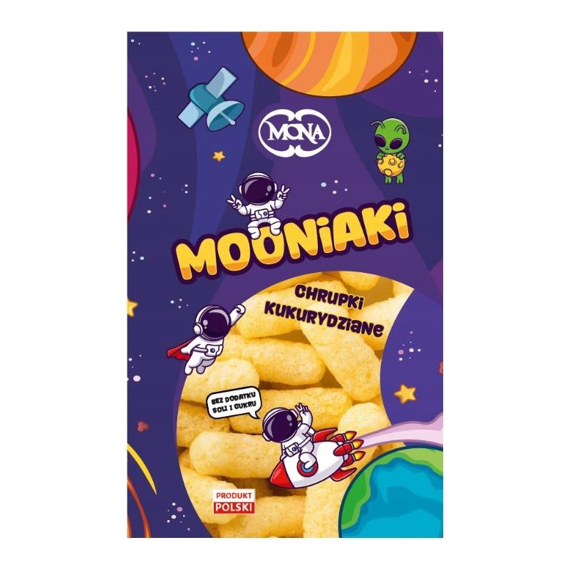 Chrupki kukurydziane MOONIAKI MONA