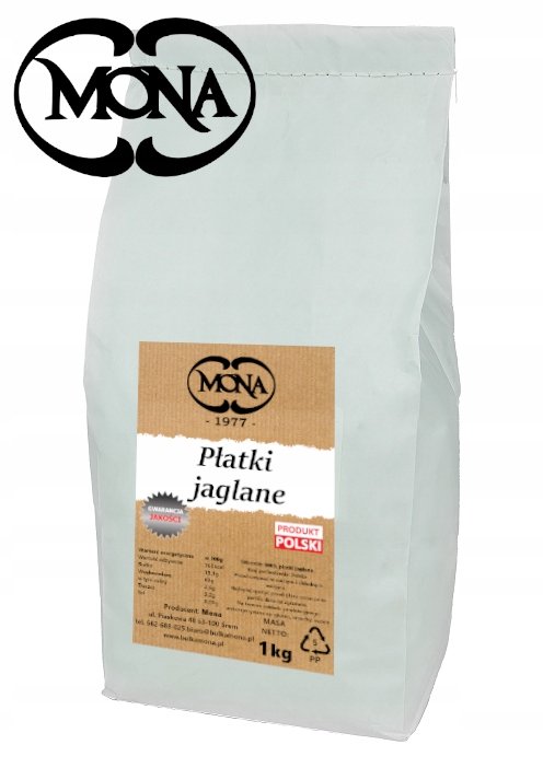 Płatki jaglane 5 kg MONA