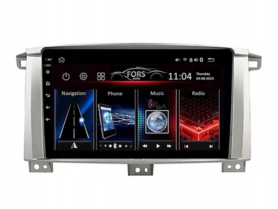 Radio M400 Toyota Land Cruiser 100 2003-2008