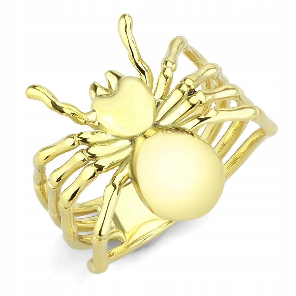 Złoty pierścionek spider r. 14, 15 316 L