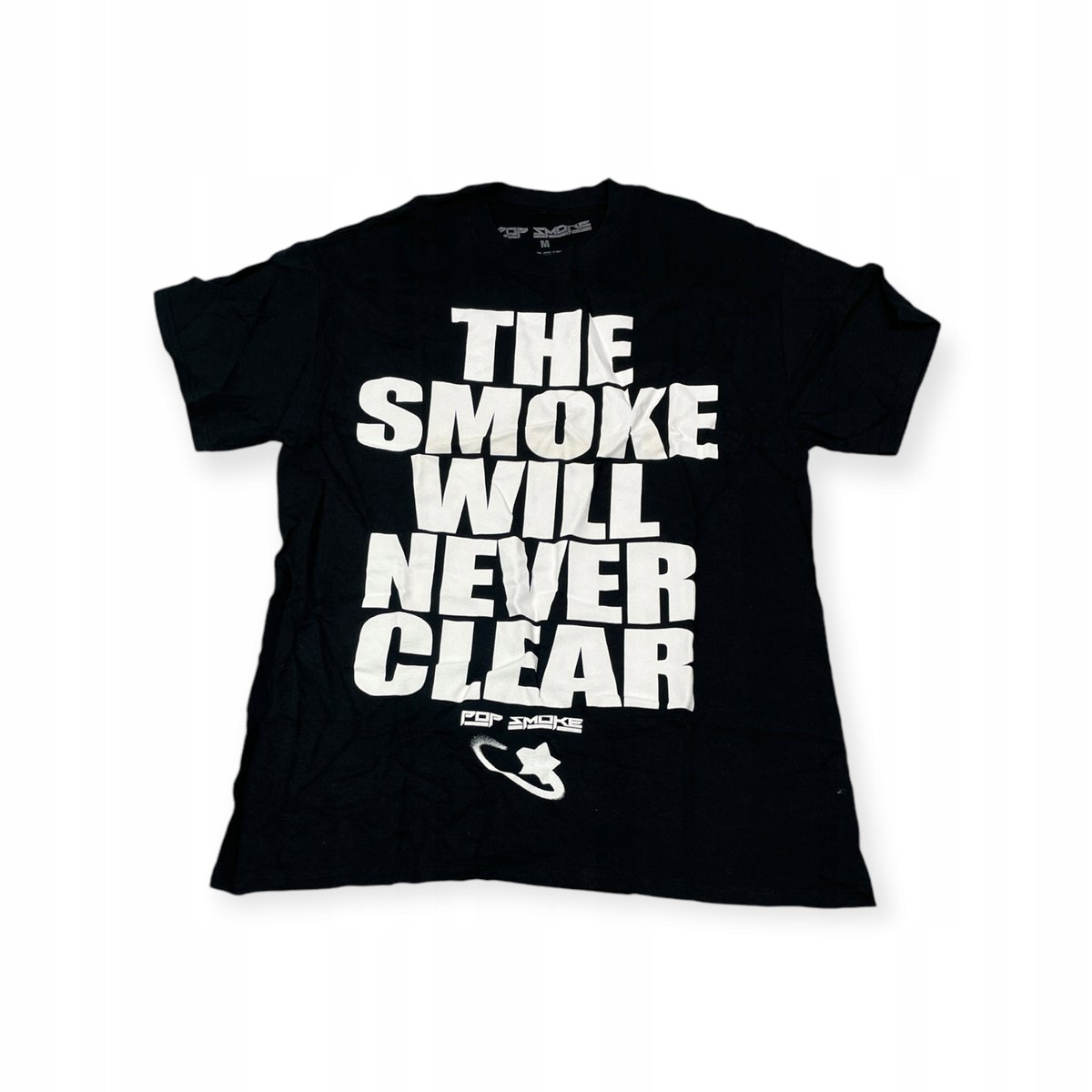 Koszulka T-shirt damski okrągły dekolt SPENCER'S POP SMOKE S