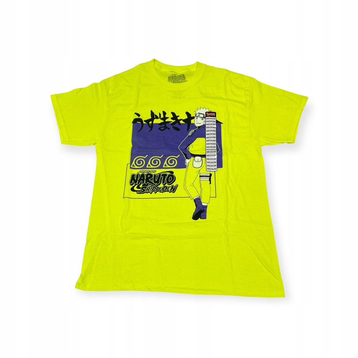 Koszulka T-shirt męski okrągły dekolt SPENCER'S NARUTO SHIPPUDEM M