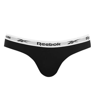 Reebok czarne majtki damskie zestaw 5 sztuk, Rozmiar XS