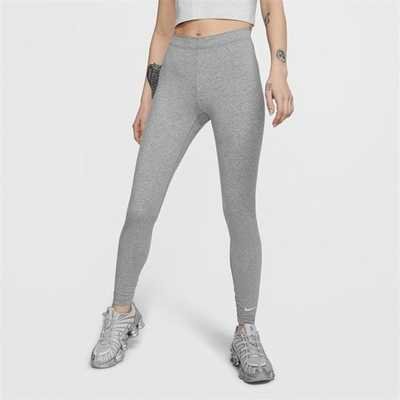 Nike legginsy szare damskie Swoosh, Rozmiar XS