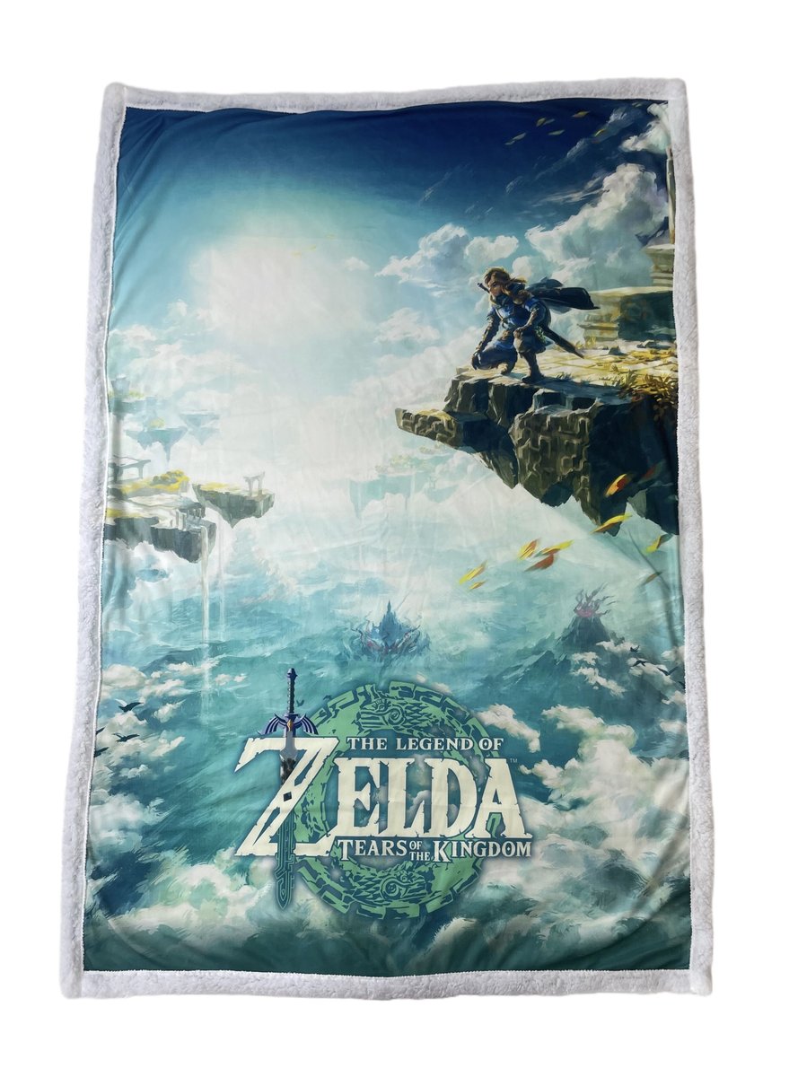 KOC SHERPA 100X150CM ZELDA Tears Of The Kingdom