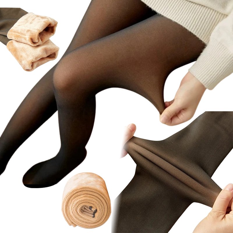 Opinie o RAJSTOPY DAMSKIE CIEPŁE LEGGINSY OCIEPLANE WYSZCZUPLAJĄCE CZARNE 200 DEN