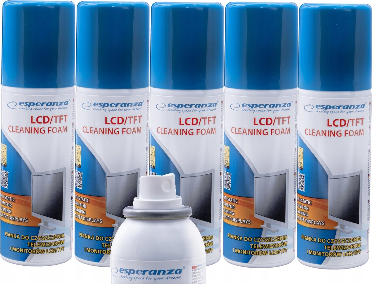 ESPERANZA PIANKA DO MONITORÓW LCD, TFT, LED, OLED 500ml