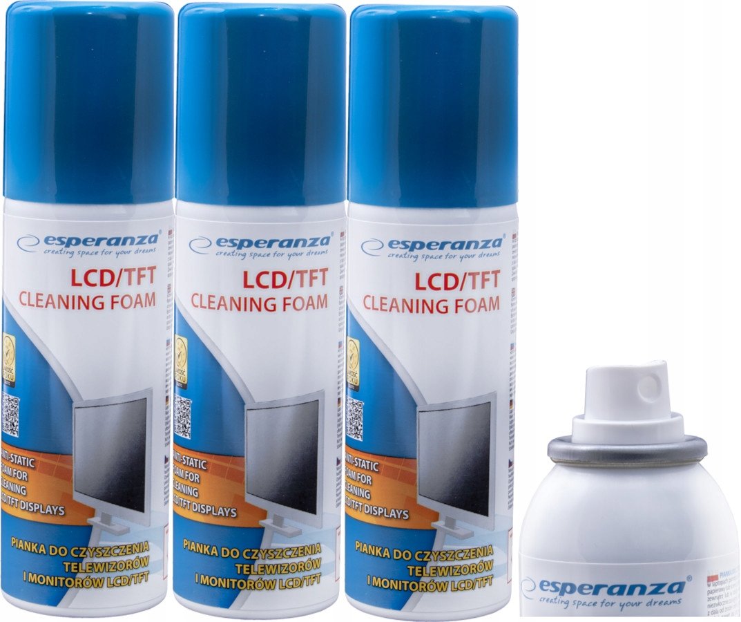 ESPERANZA PIANKA DO MONITORÓW LCD, TFT, LED, OLED 300ml