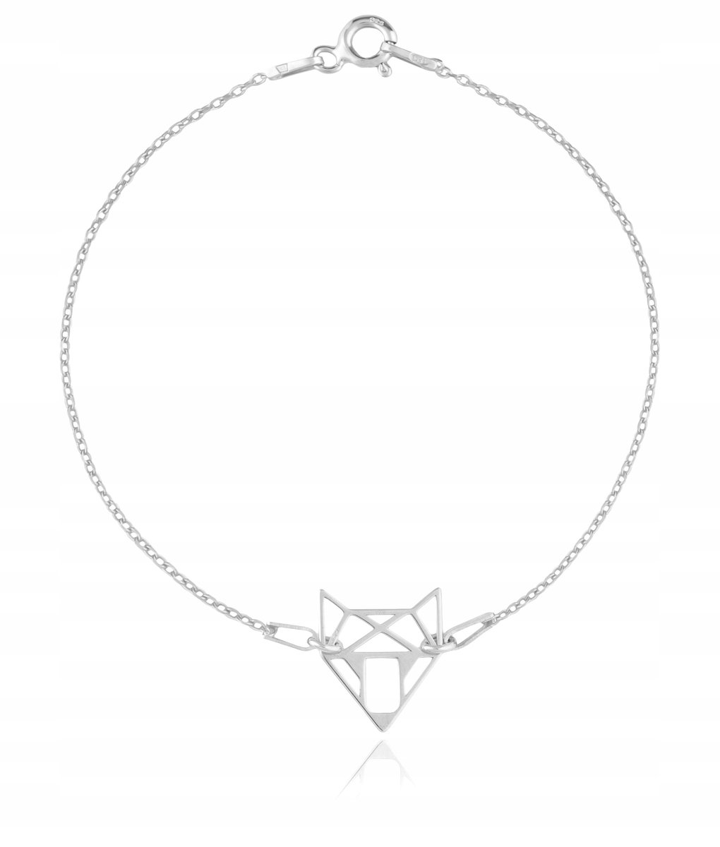 Bransoletka LIS LISEK origami srebro 925