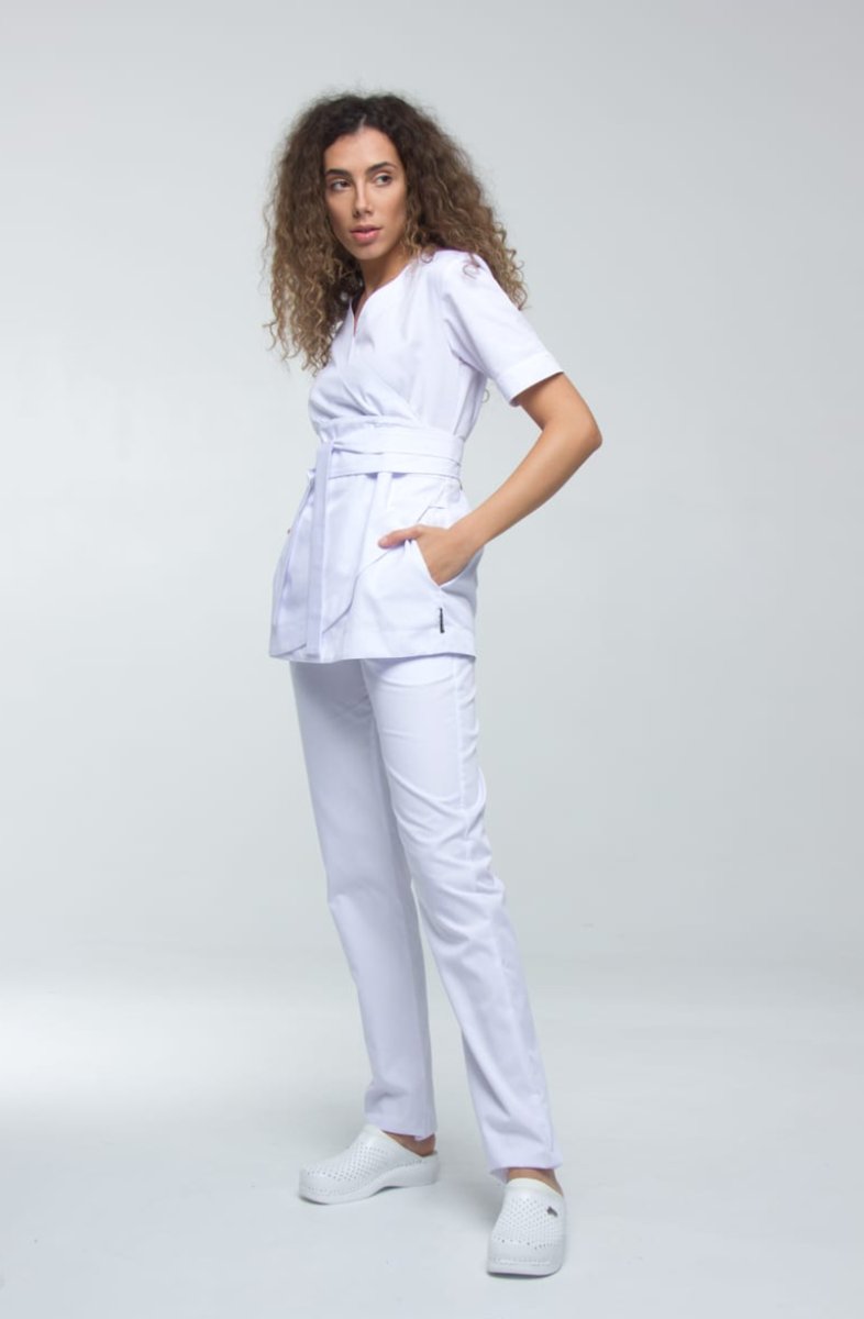 Komplet medyczny damski In White 3387 (50r.), bialy