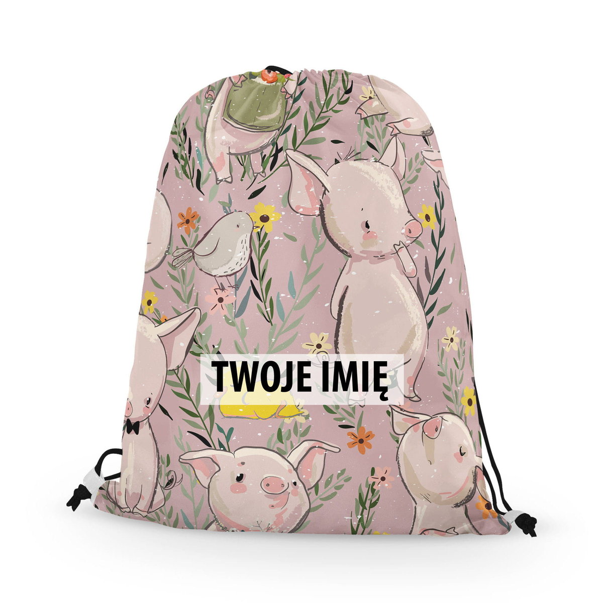 WORKO-PLECAK DZIECIĘCY z Twoim imieniem Prosiaczki 155