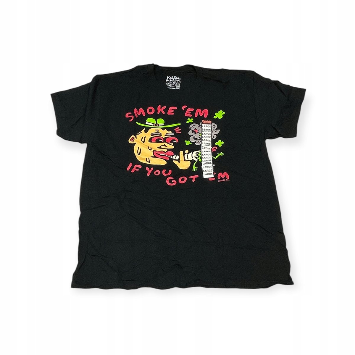 Koszulka T-shirt męski okrągły dekolt SPENCER'S KILLER ACID L