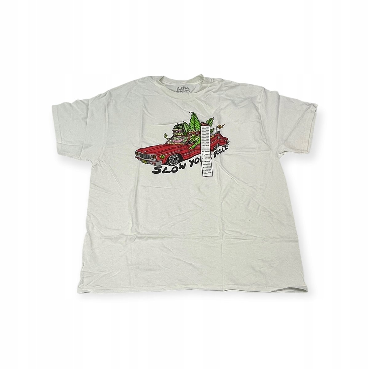 Koszulka T-shirt męski okrągły dekolt SPENCER'S KILLER ACID XL