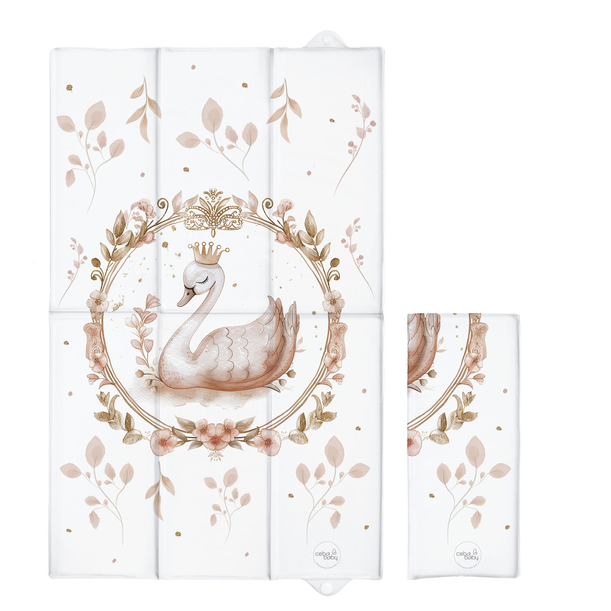Miękki Składany Przewijak Z Zapięciem  Mata Do Przewijania 50X80 Basic Glamour Style