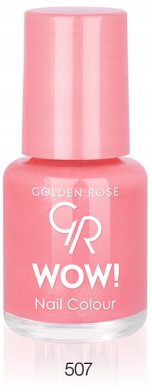 Lakier do paznokci Golden Rose 6ml WOW trwały 507