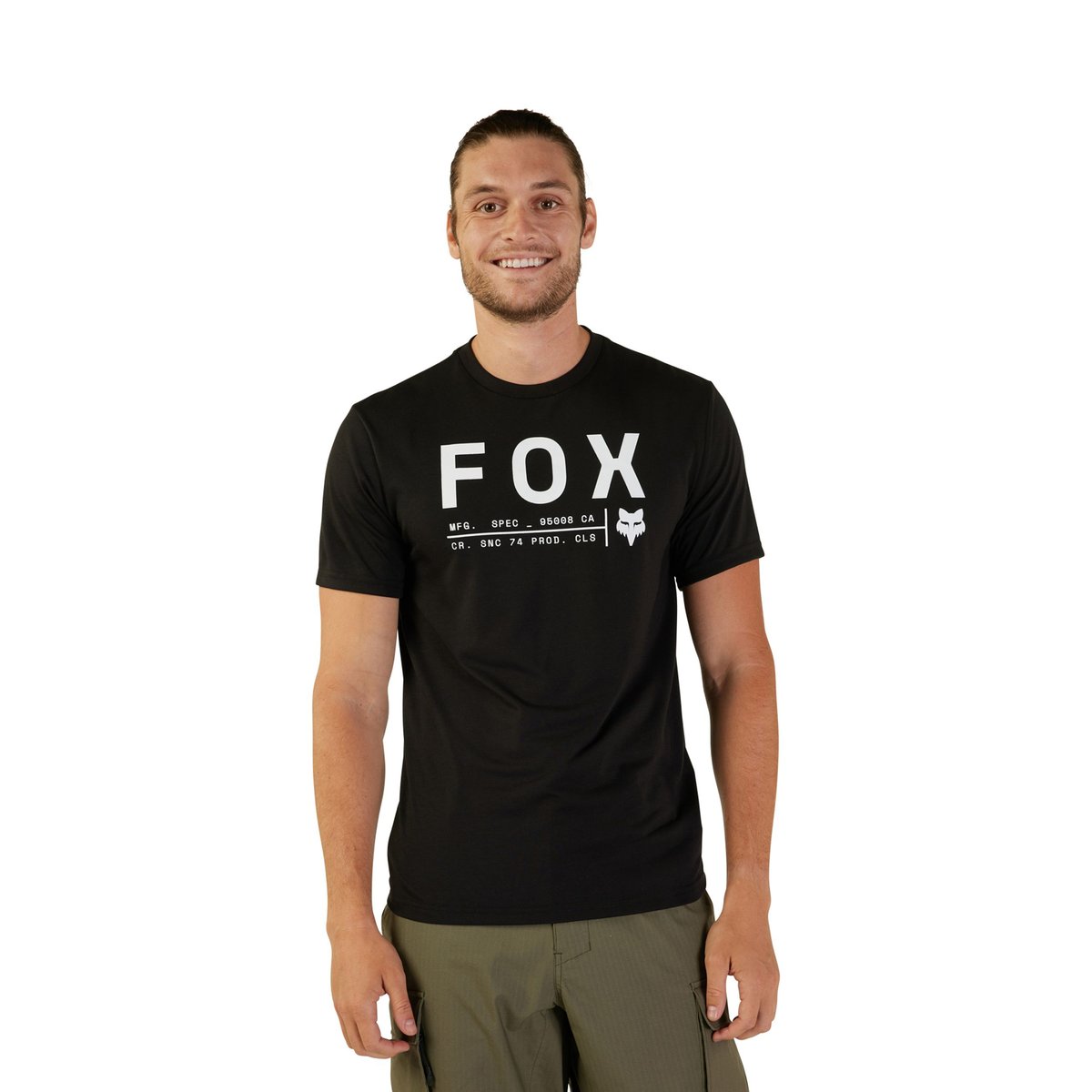 T-SHIRT FOX NON STOP TECH BLACK