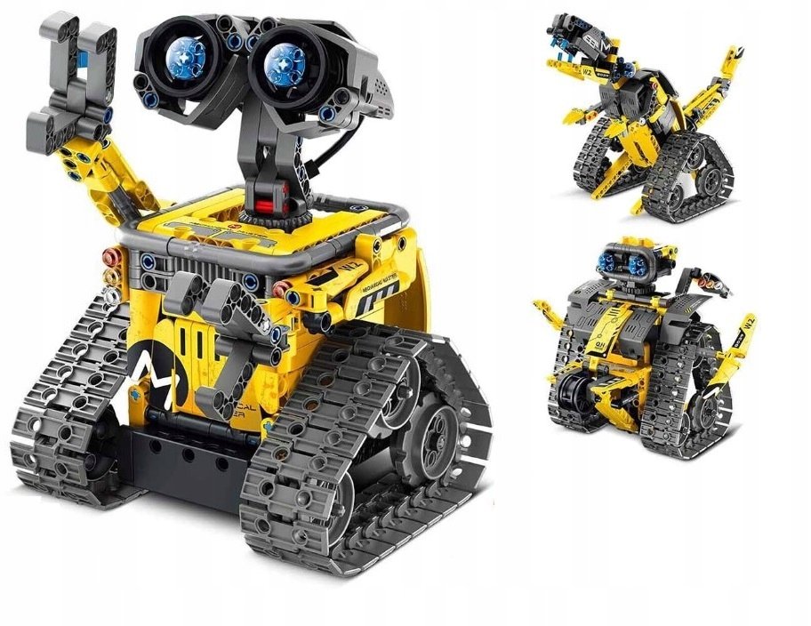 Klocki konstrukcyjne Robot 3w1 zdalnie sterowany 520 el.