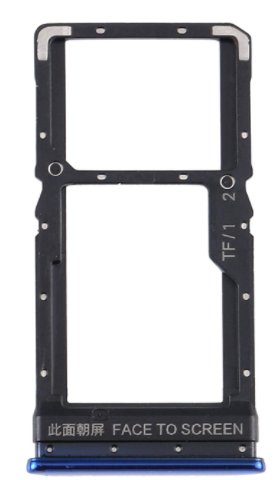 SZUFLADKA TACKA KARTY SIM XIAOMI Poco X3 NIEBIESKI