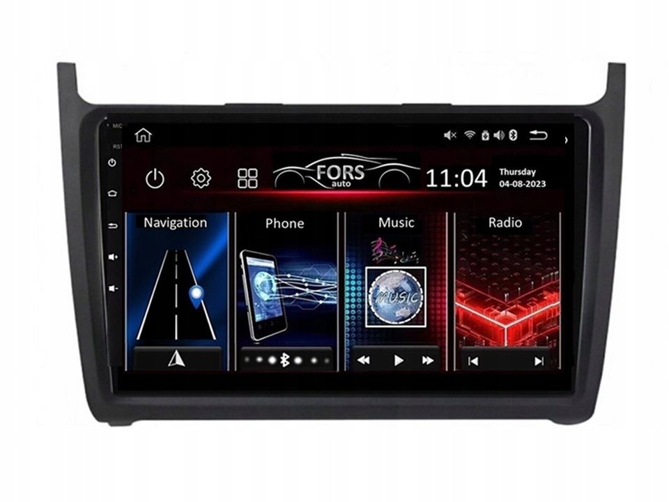 Radio M400 Volkswagen Polo black 2008-2015