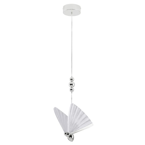 Mariposa lampa wisząca 1xLED/8W chrom LP-1715/1P CH