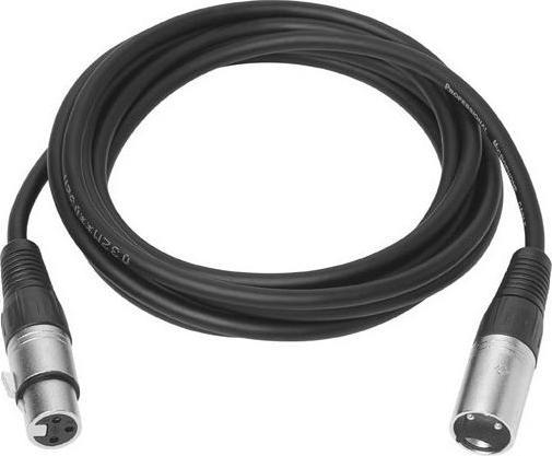 Kabel VivoLink XLR - XLR 10m czarny PROAUDXLRMF10