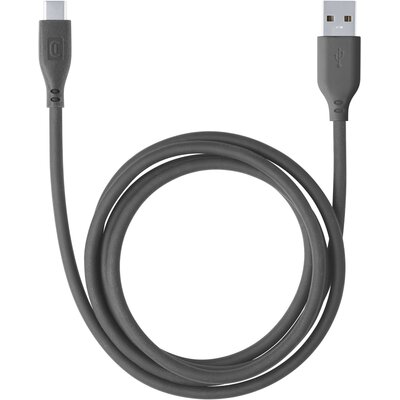 Kabel USB - USB-C CELLULARLINE Soft Max 1.2 m Czarny