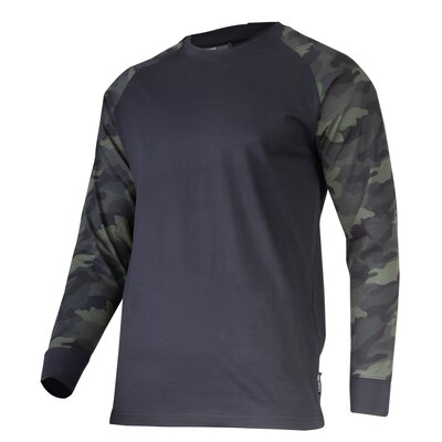LAHTI PRO KOSZULKA Z DŁ. RĘKAW. 190G/M2, MORO-CZAR., 3XL, CE, LAHTI L4023106