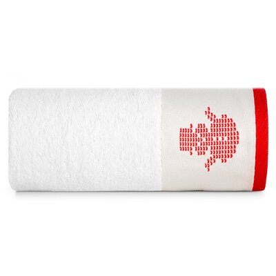 Ręcznik świąteczny Noel 01 431175 70 x 140 cm Biały