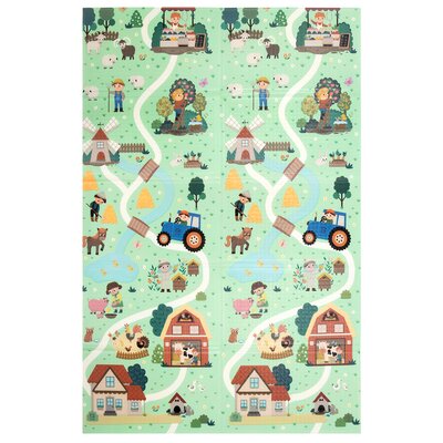 top Mata edukacyjna HUMBI Wieś las 120 x 180 x 0.8 9015