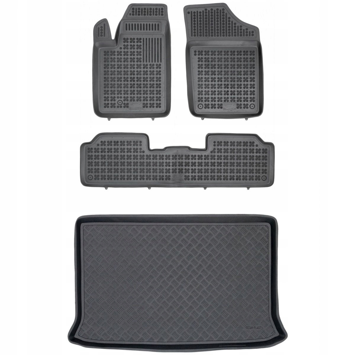 Zestaw dywaniki i mata korytka Citroen Berlingo I 1996-2010 5 drzwiowy