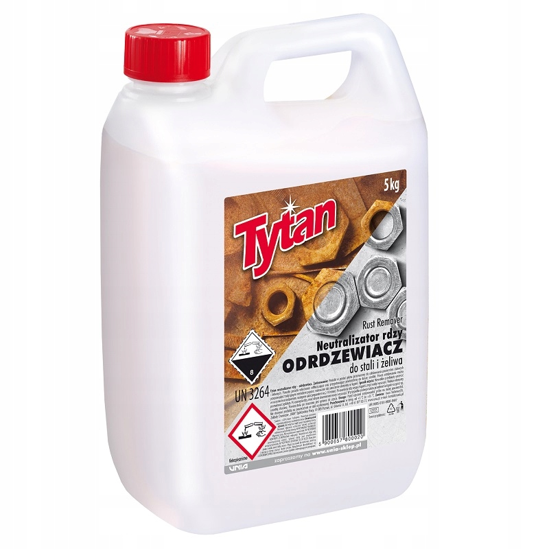 Neutralizator rdzy do stali i żeliwa Tytan 5kg