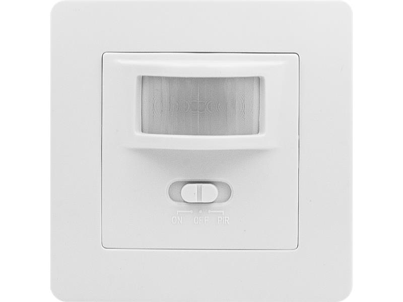 Czujnik ruchu Pir do instalacji w puszce 160° 500W biały