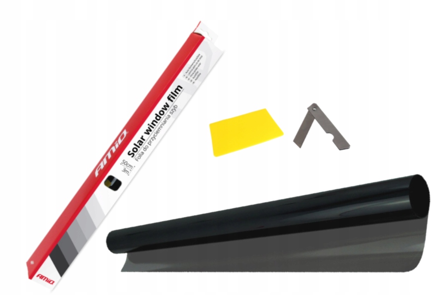 Folia Do Przyciemniania Szyb Czarna 100% Ultra Black