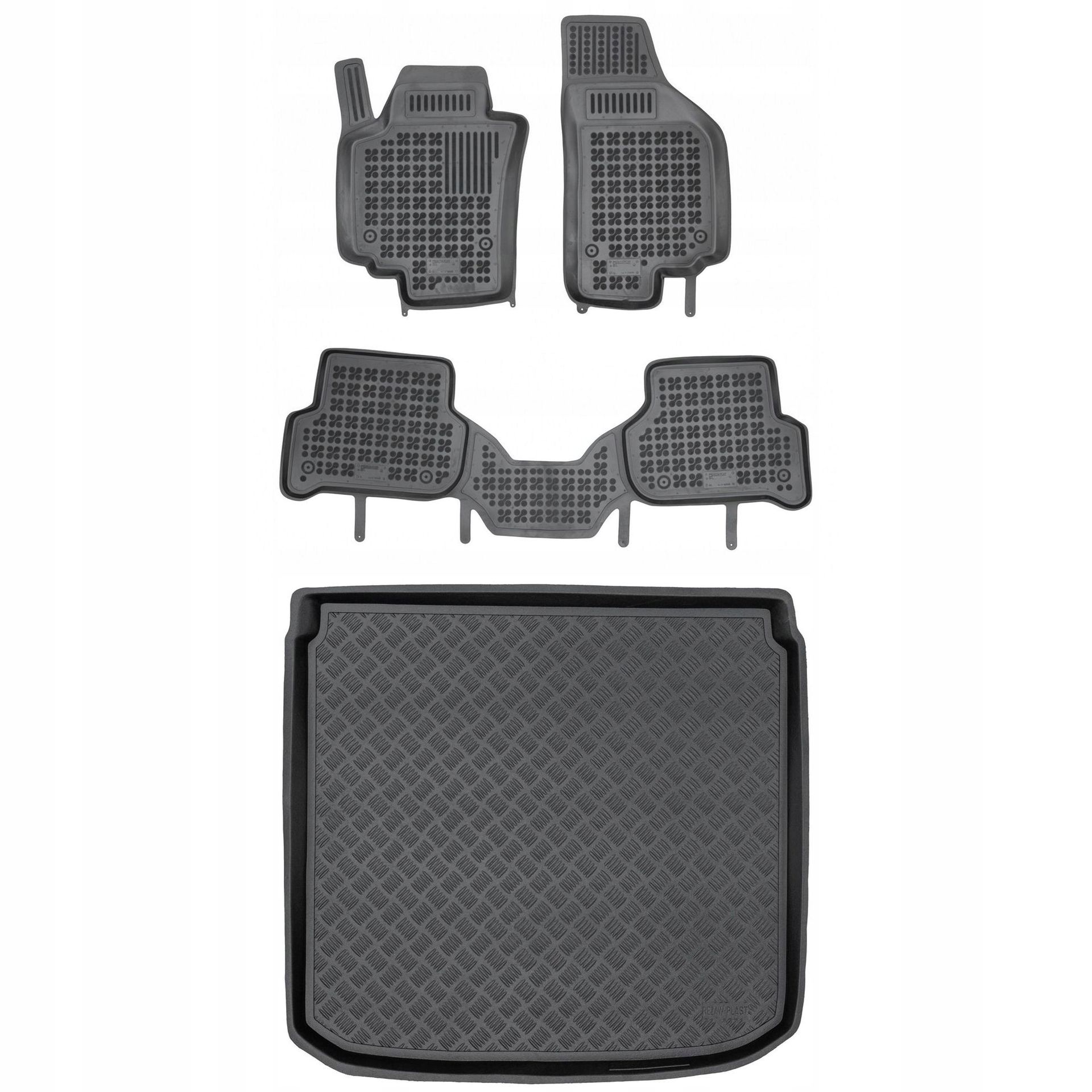 Zestaw dywaniki i mata Seat Altea 2006-2015 Hatchback wersja XL, bez modułu