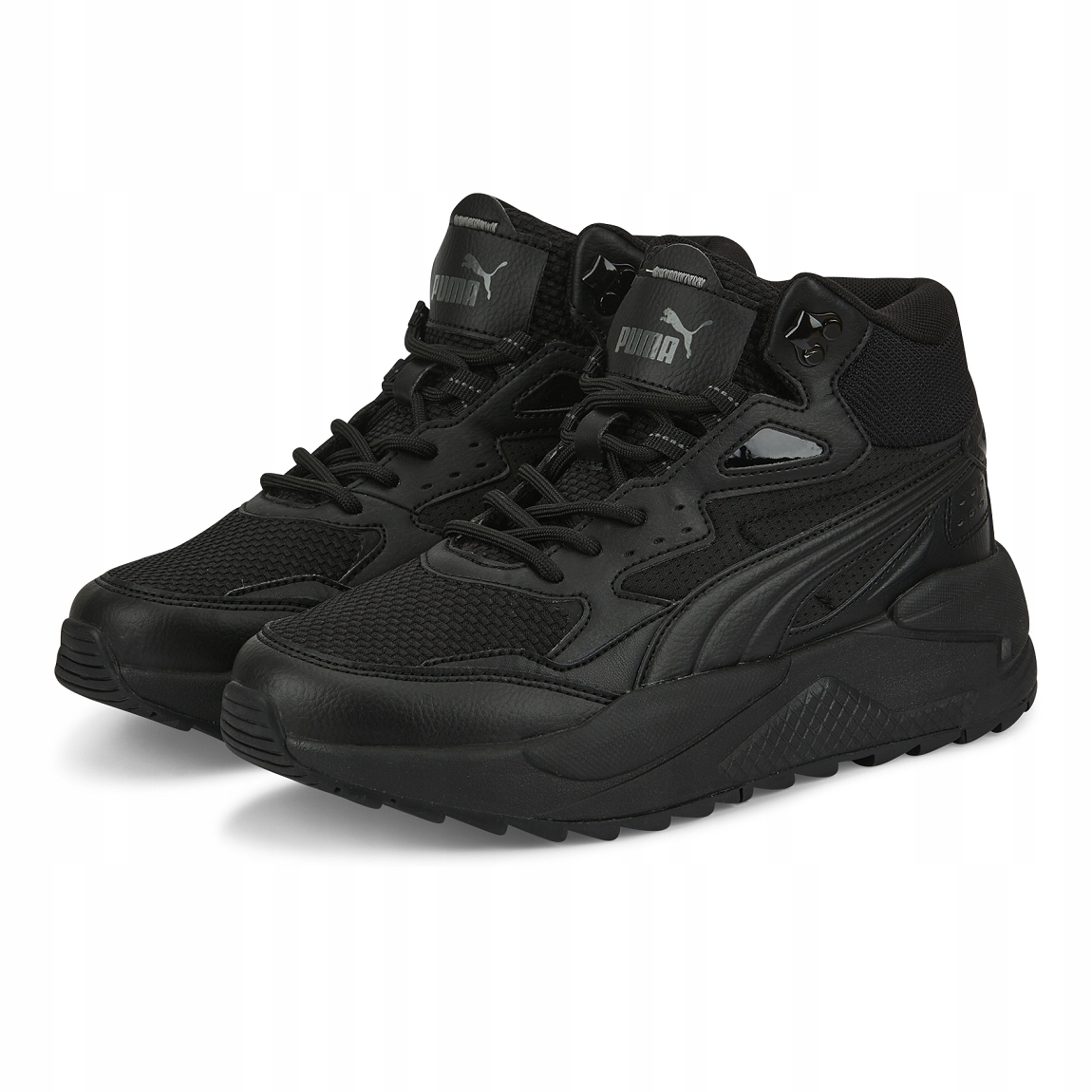 Buty damskie zimowe Puma X-Ray Speed Mid Wtr ocieplane czarne 37.5