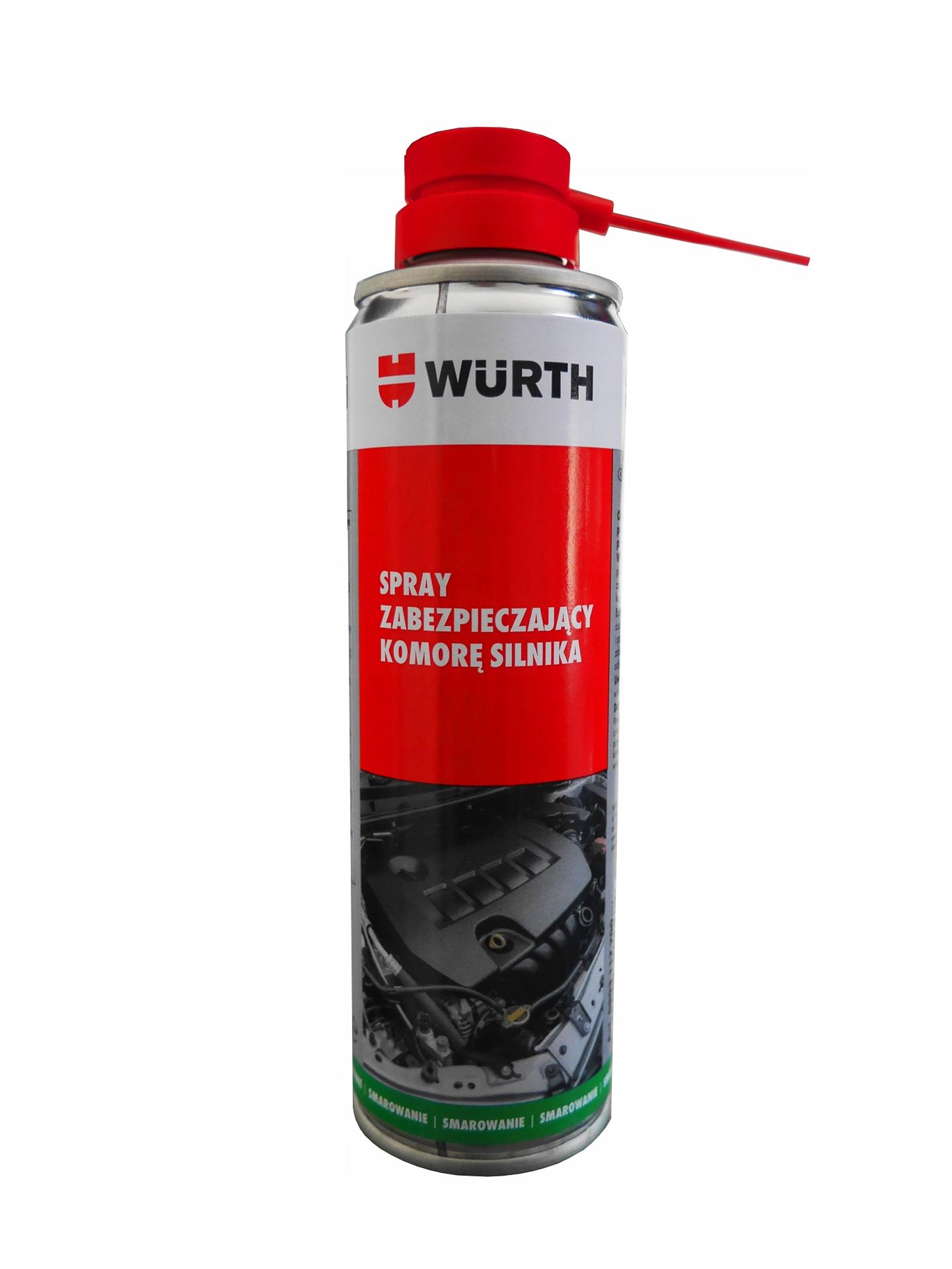 Spray zabezpieczający komorę silnika Wurth 250ml