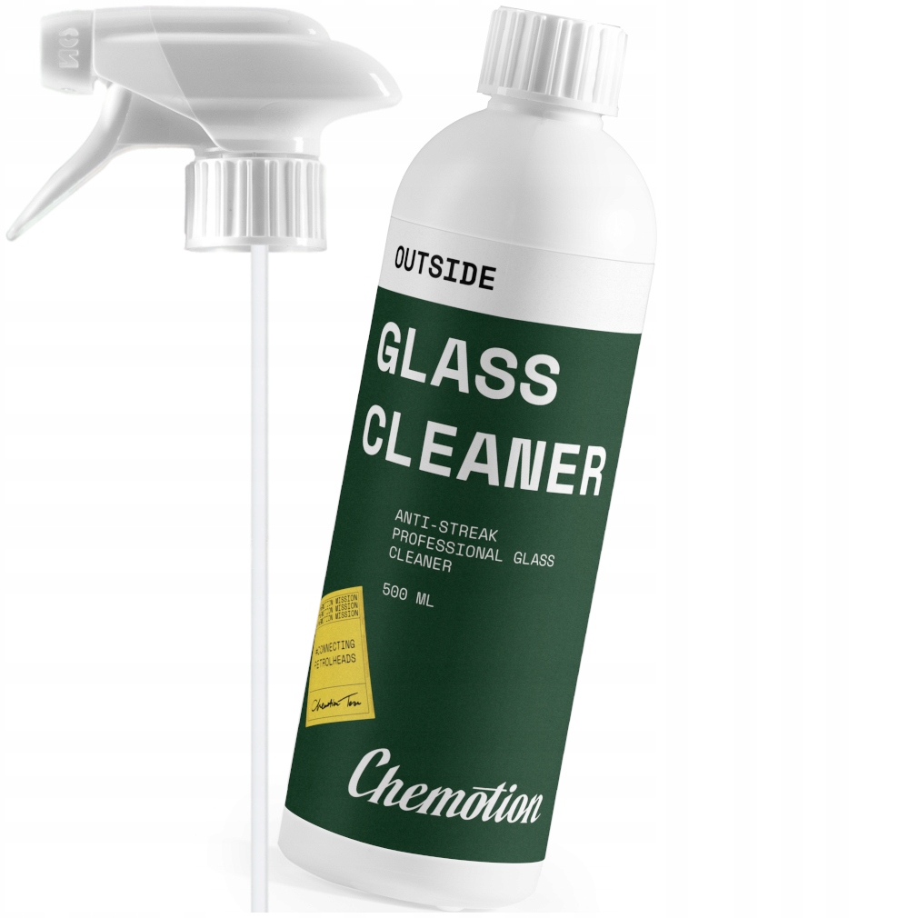 Chemotion Glass Cleaner Płyn Do Mycia Szyb Szkła Nie Pozostawia Smug