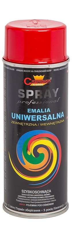 Emalia Farba Spray Lakier Ral 3020 Czerwony Jasny