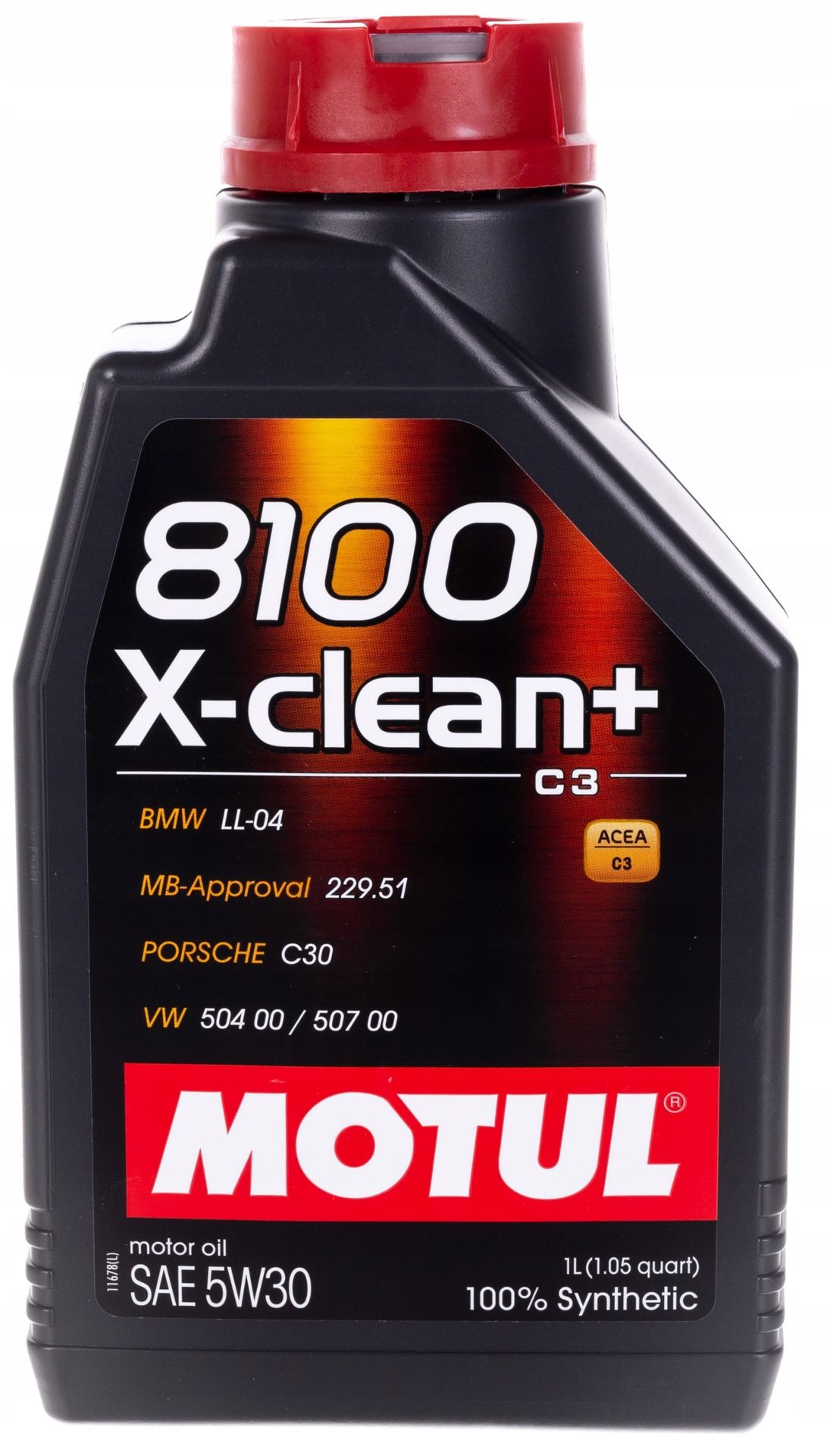 Motul 8100 X-clean+ Plus 5W30 1L