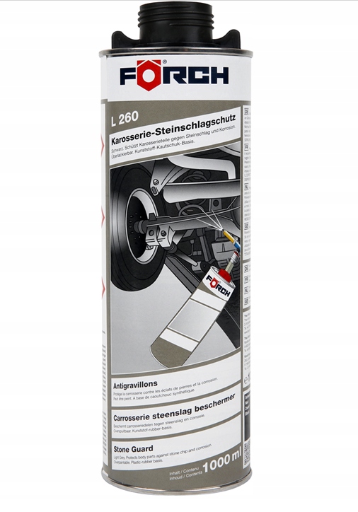 Środek do zabezpieczania podwozia Forch 1L czarny