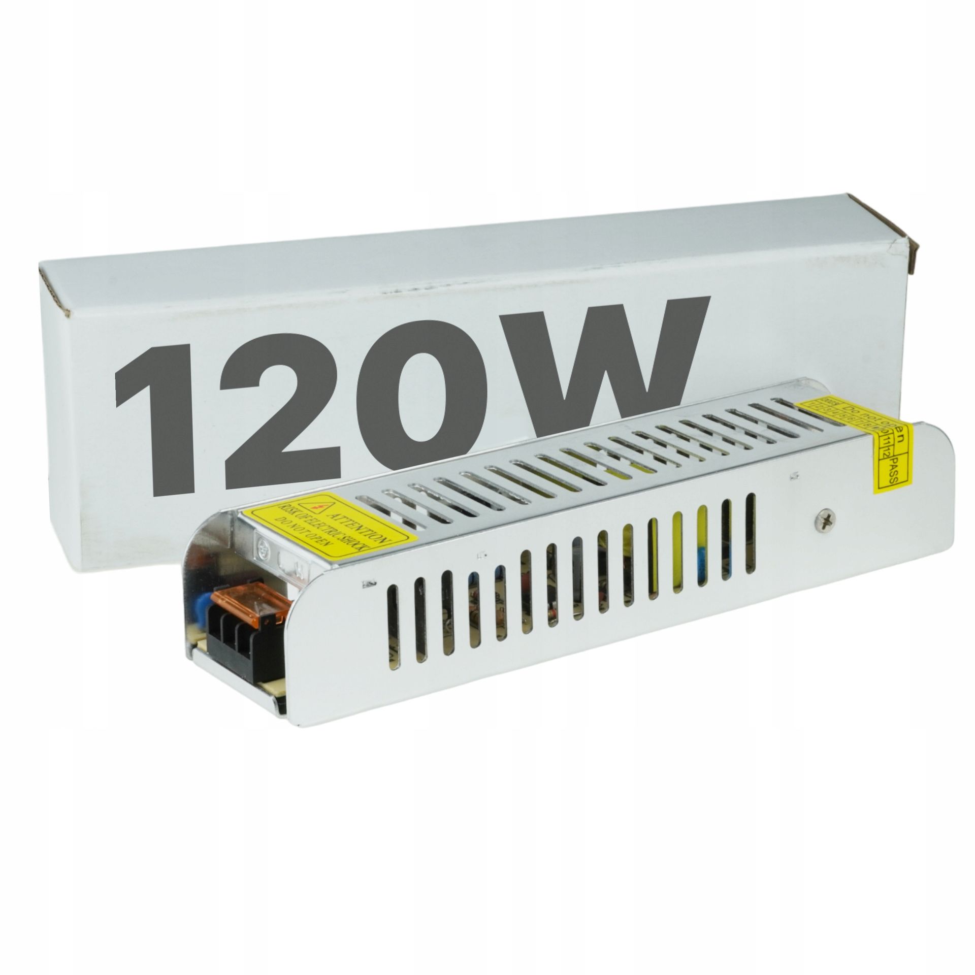 Zasilacz Led Slim Modułowy 120W 5A Transformator Taśm Opraw Ledowych 24V