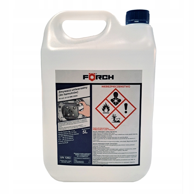 Forch Zmywacz Uniwersalny Do Hamulców 5L