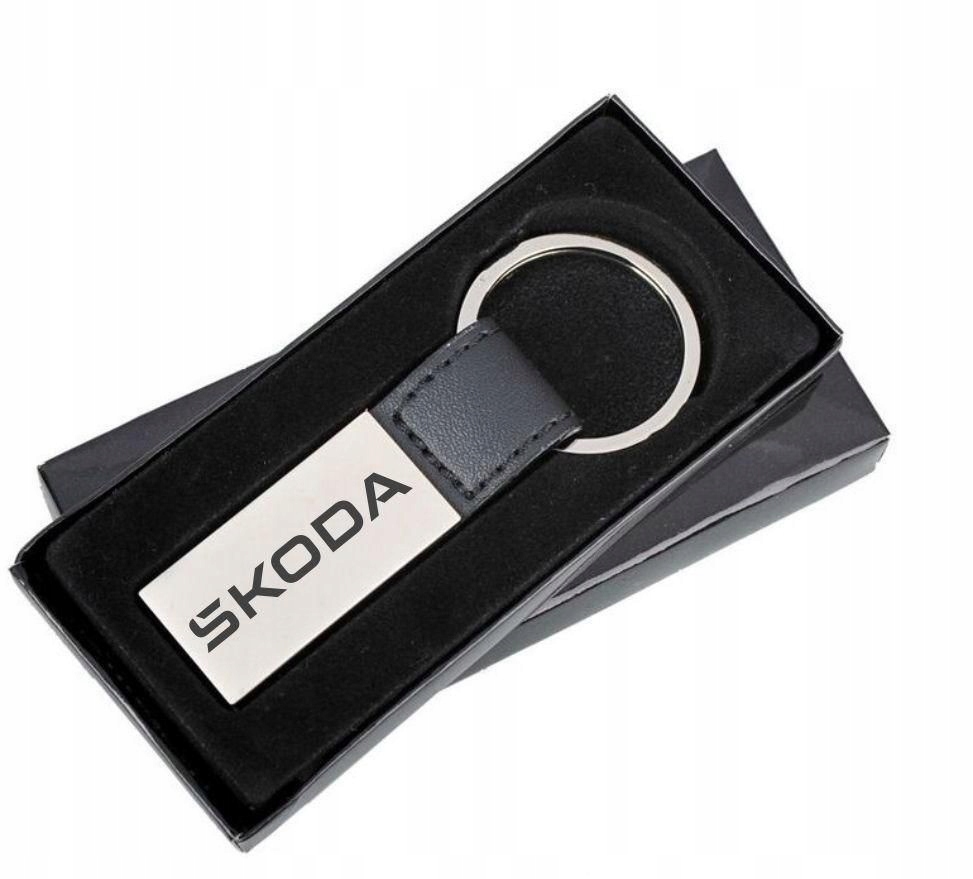 Brelok Do Kluczy Metalowy Skoda Nowy Breloczek
