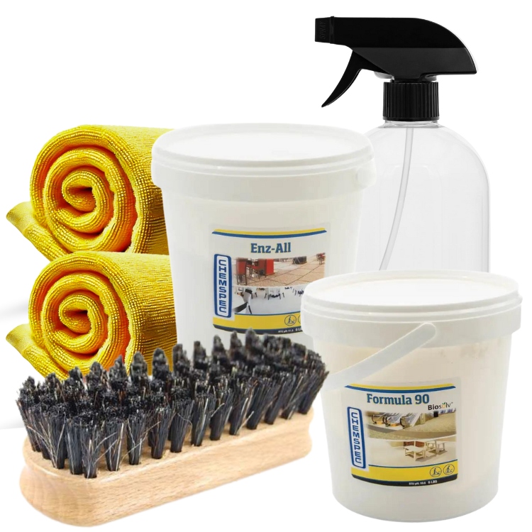 Zestaw do prania tapicerki samochodowej Chemspec Enz-All Formula 90 680g