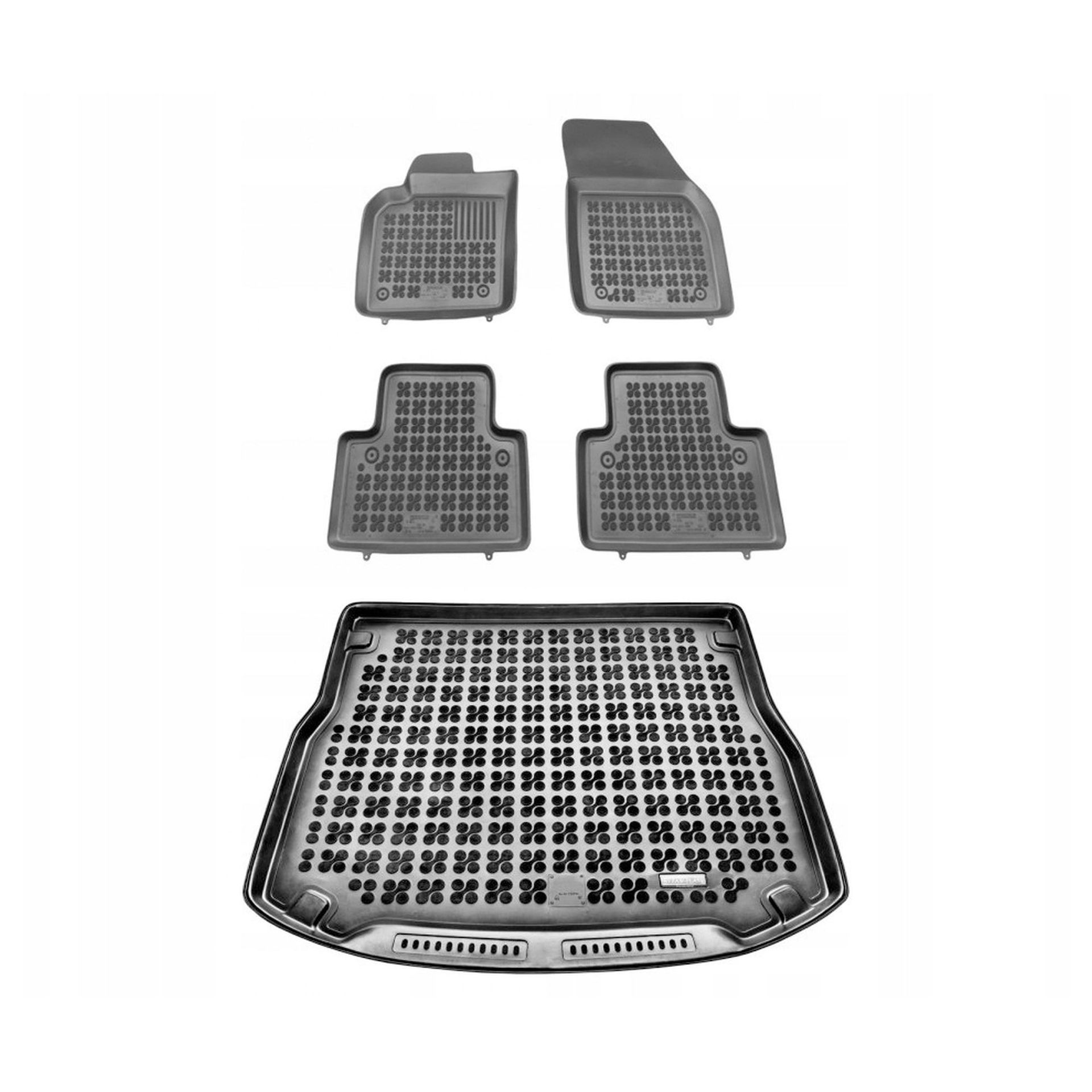 Gumowy zestaw dywaniki i mata Volvo S40 II 2007-2012 Sedan po liftingu