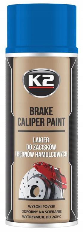 K2 Brake Caliper Lakier Do Zacisków Niebieski 400 ML