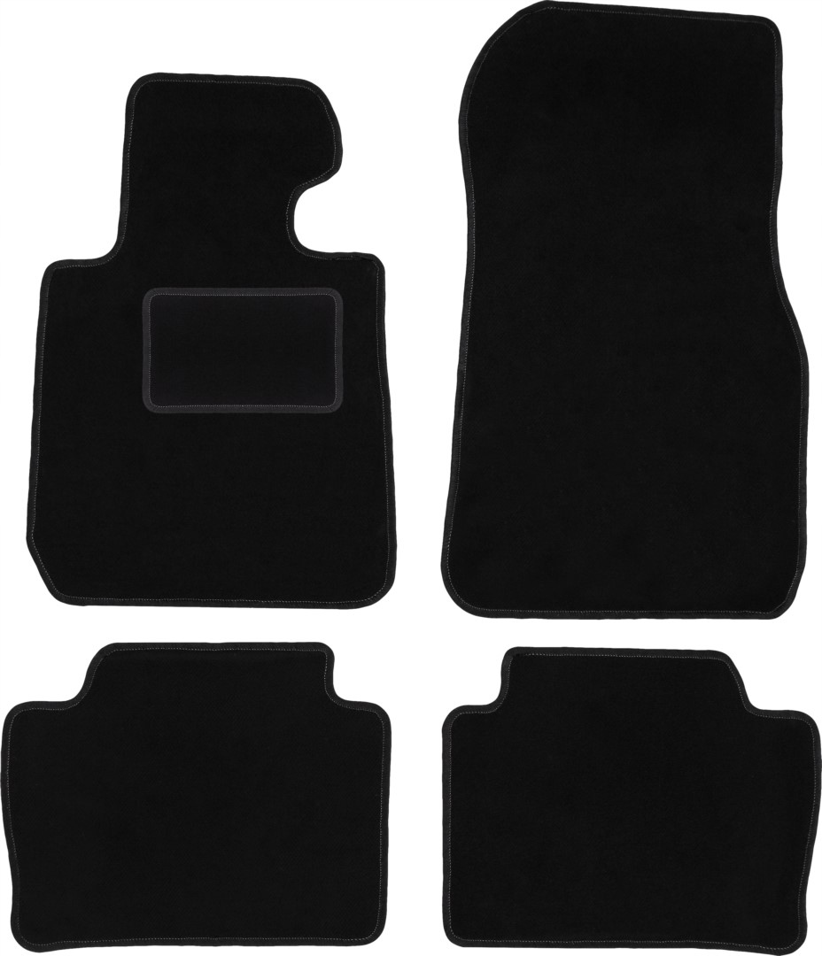 dywaniki czarne do: Bmw 3 F31 kombi, Touring 2011-2018