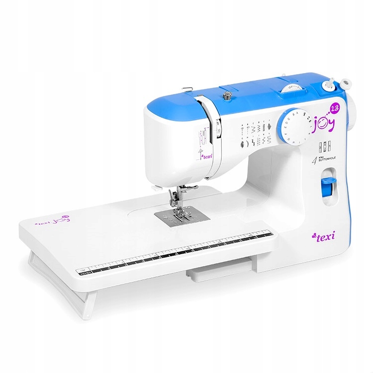 Texi Joy 13 Blue niebieska prosta domowa maszyna do szycia