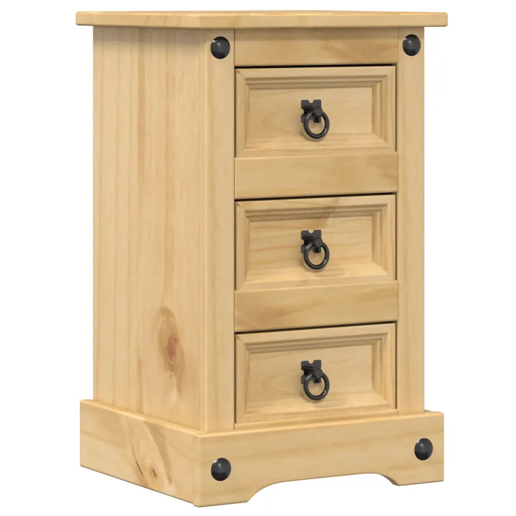Szafka nocna Corona, 35x32,5x58 cm, lite drewno so